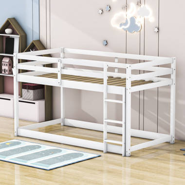 Aquilla twin over twin low loft bed isabelle 2024 & max